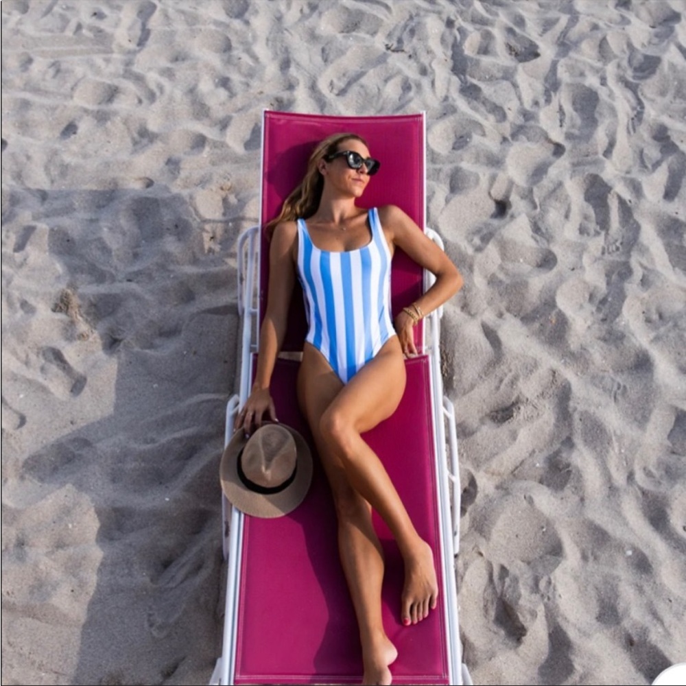 Kenny Flowers- The Carolina Striped One Piece